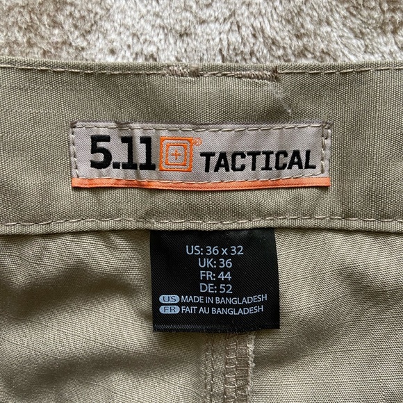 5.11 Tactical Series Taclite Pro Pant Relaxed Fit Size 35x31 - Picture 4 of 5